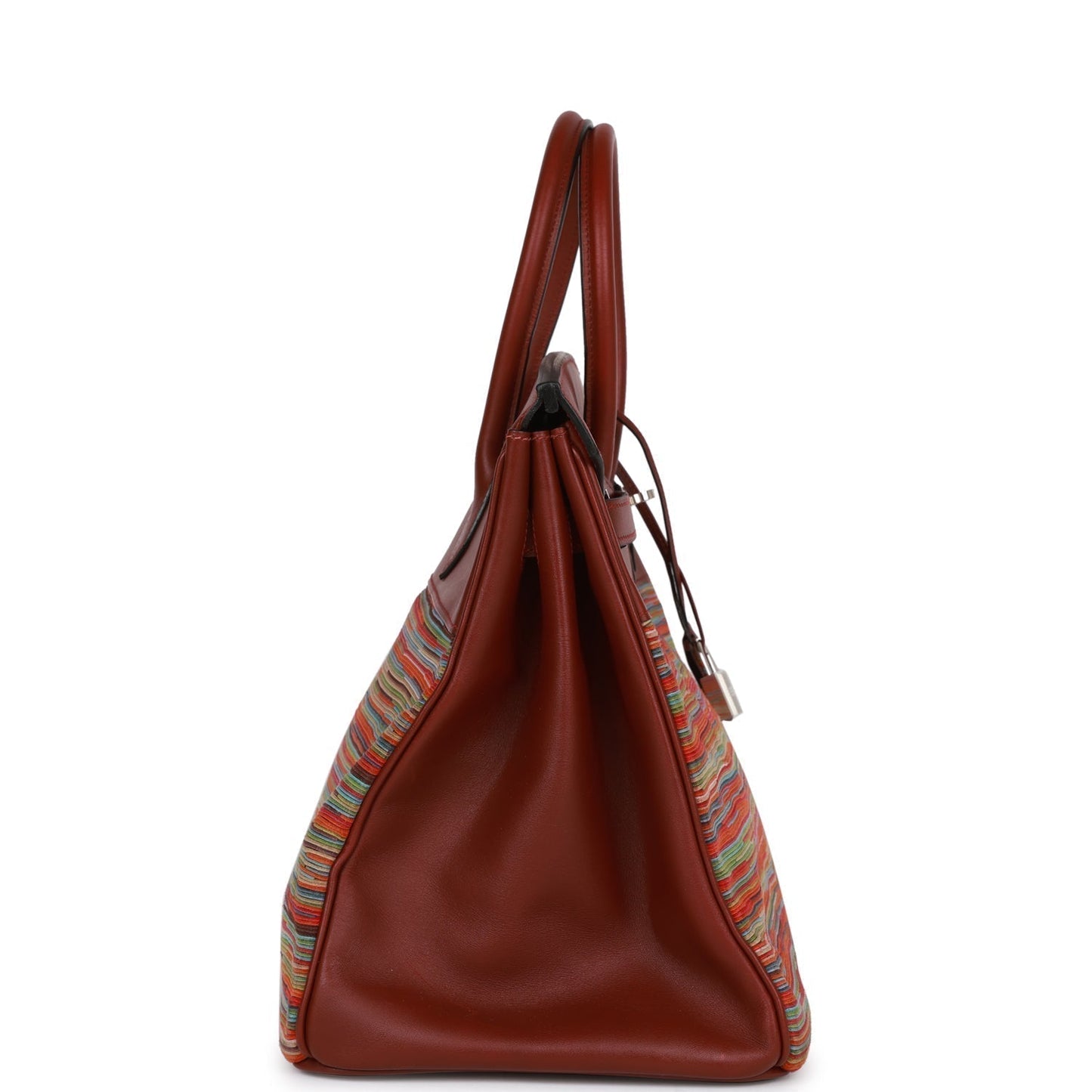 Hermes Top Quality Luxury Birkin Vibrato Rouge H Travel Bag