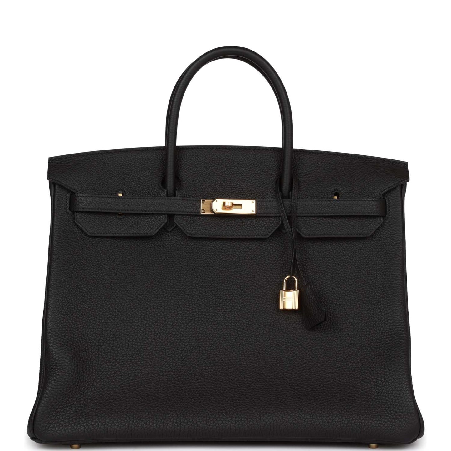 Hermes Birkin Togo Hardware Handbag Black Gold Travel Bag Gold Hardware 5