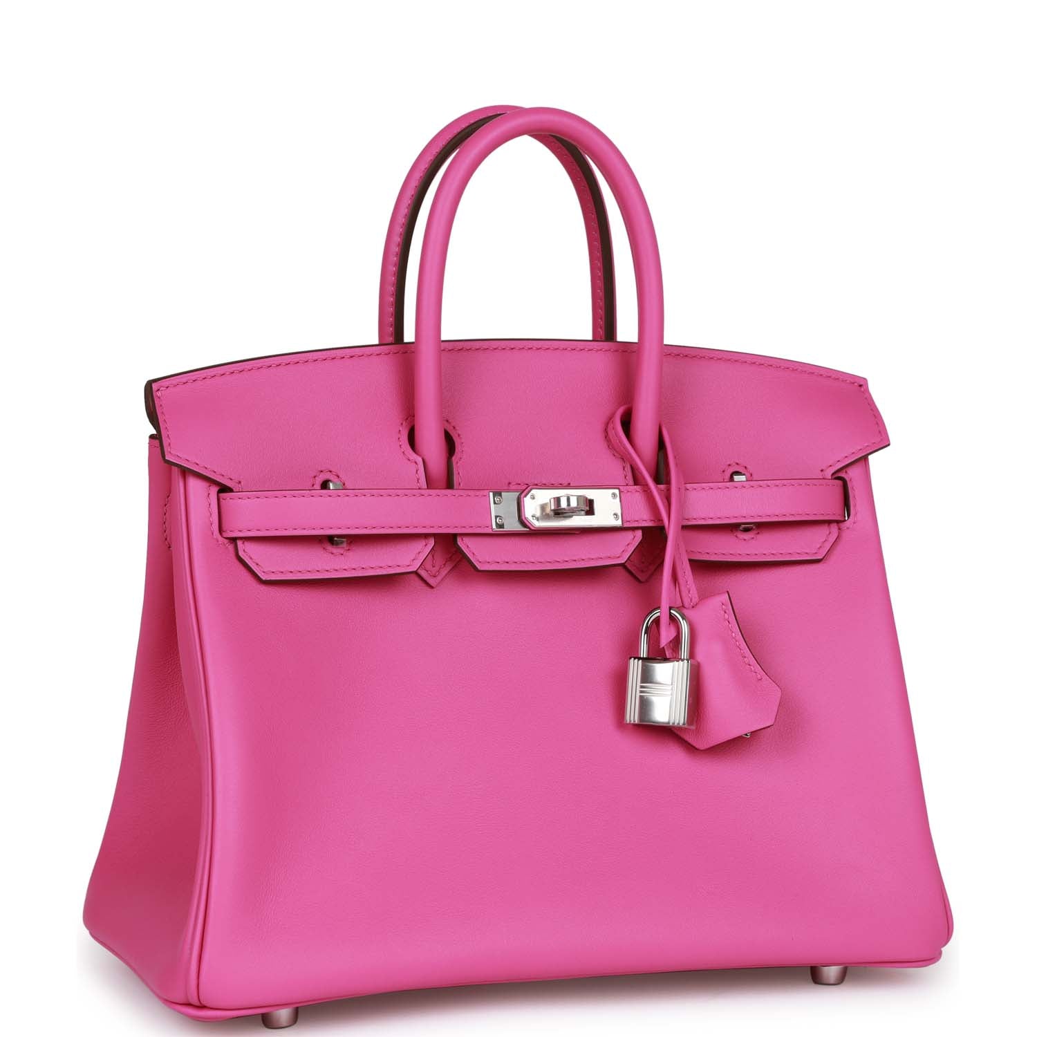 Hermes Birkin Magnolia Swift Palladium Hardware Handbag Travel Bag
