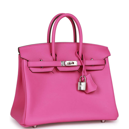 Hermes Birkin Magnolia Swift Palladium Hardware Handbag Travel Bag