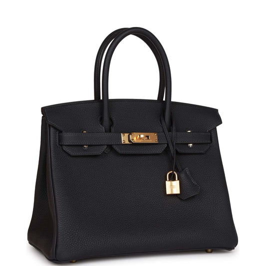 Hermes Birkin Caban Togo Hardware Handbag Gold Travel Bag