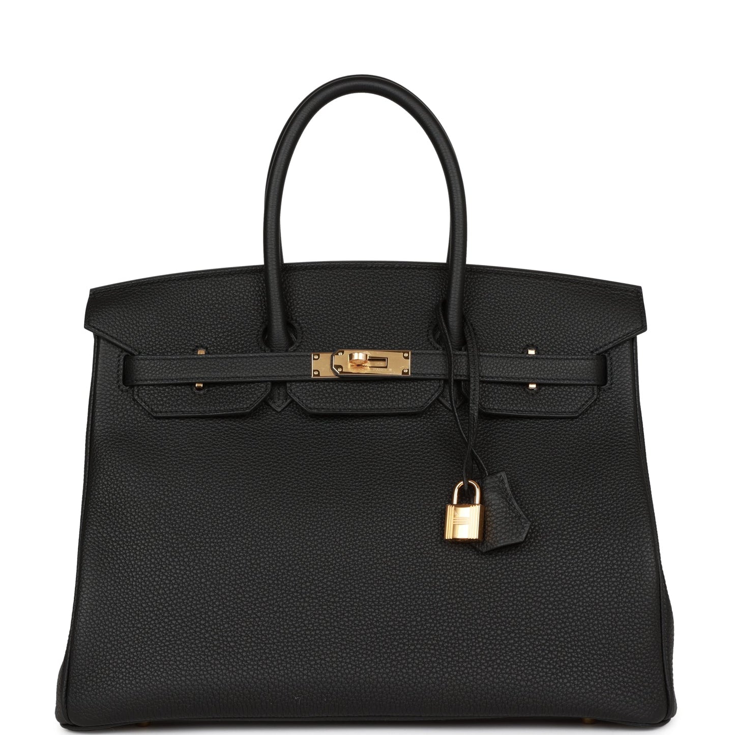 Hermes Birkin Togo Hardware Handbag Black Gold Travel Bag Hardware 21