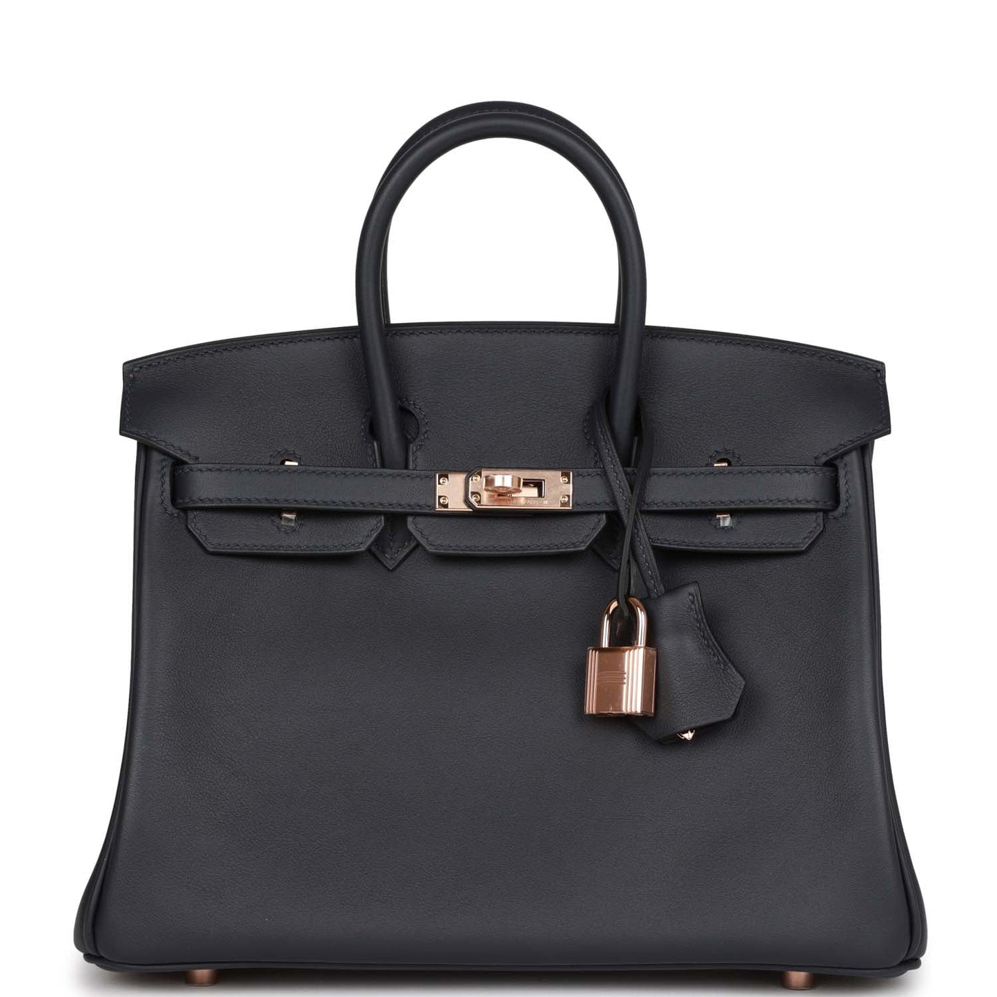 Hermes Birkin Caban Swift Rose Hardware Handbag Gold Travel Bag