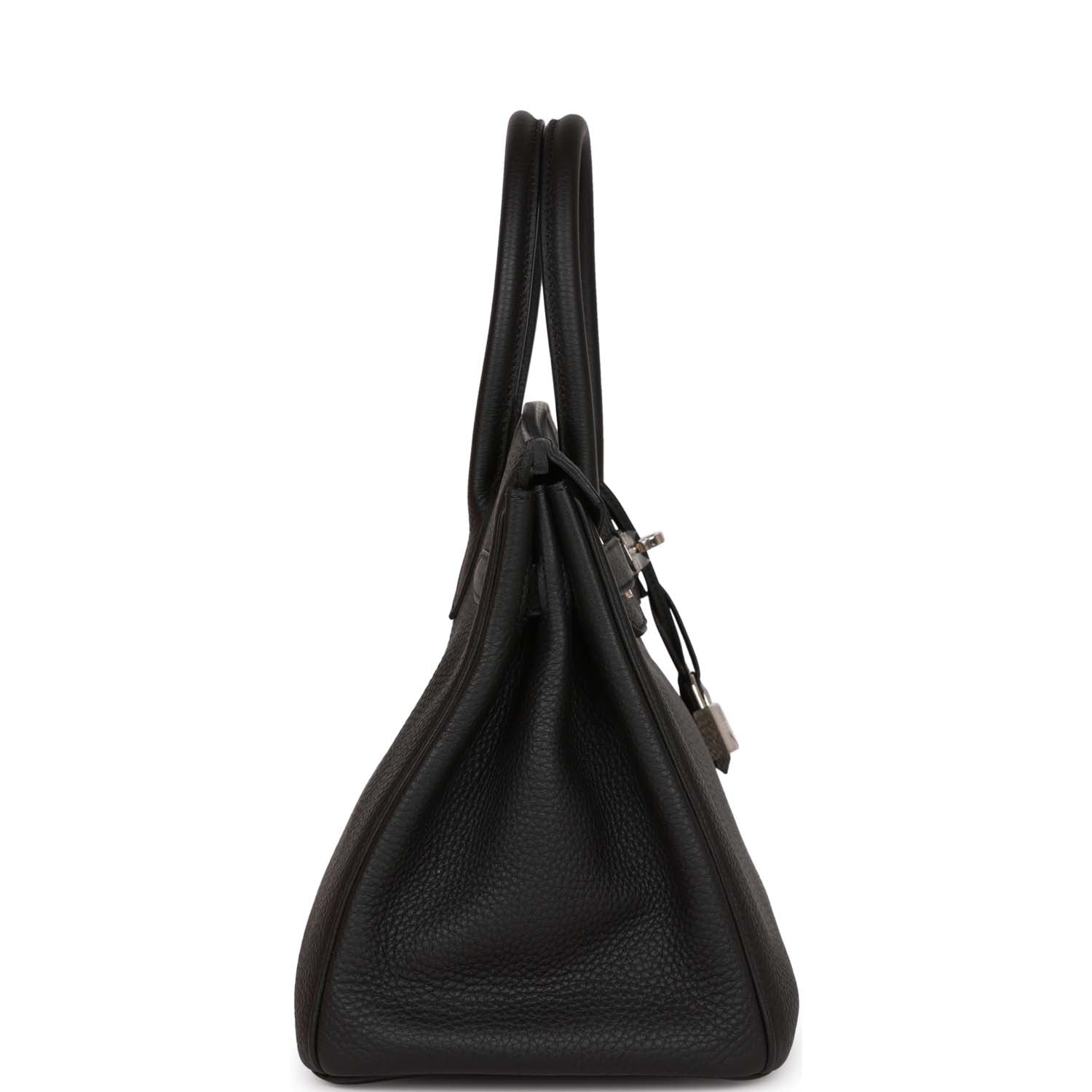 Hermes Birkin Togo Palladium Hardware Handbag Black Travel Bag Palladium Hardware 2