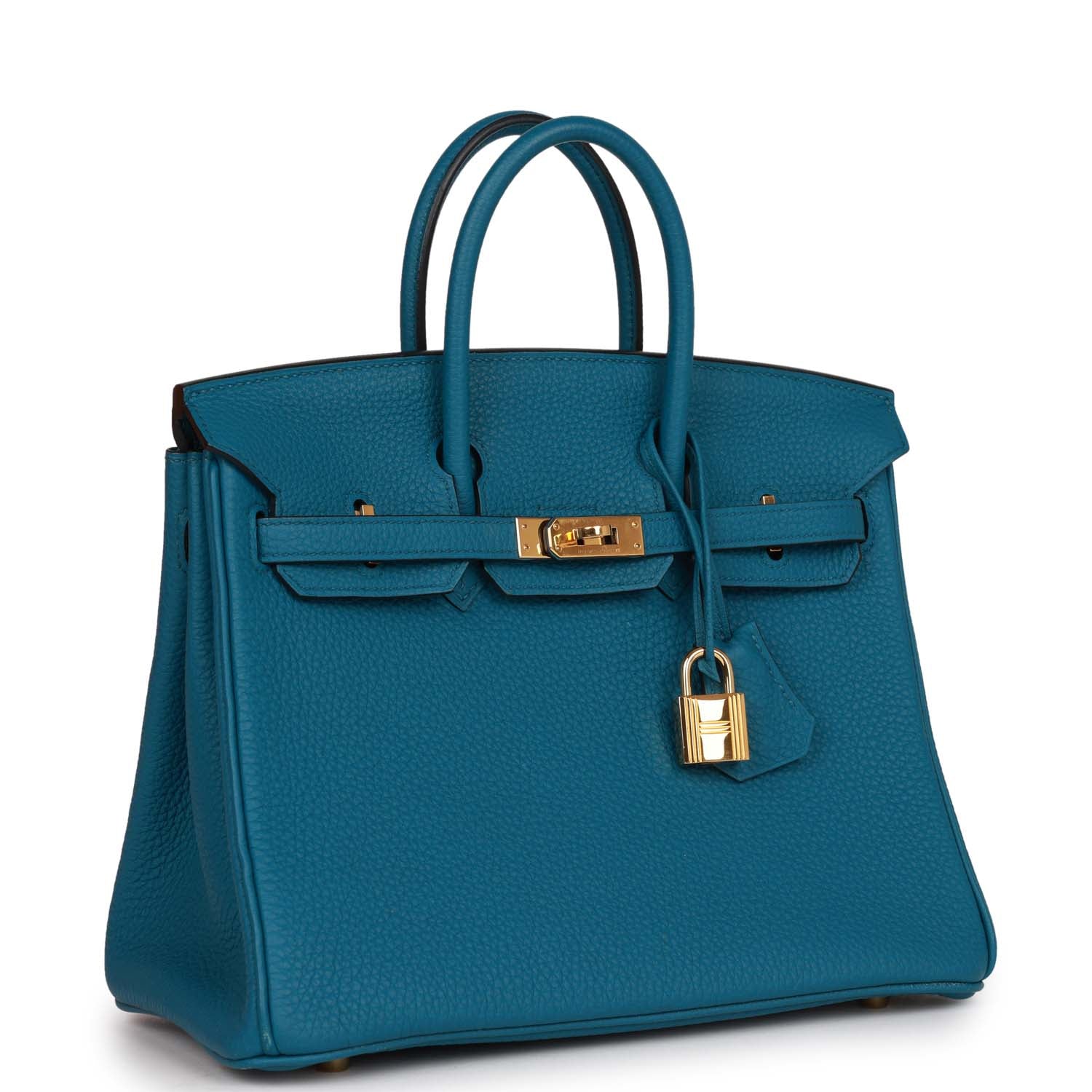 Hermes Top Quality Luxury Birkin Colvert Togo Hardware Gold Travel Bag