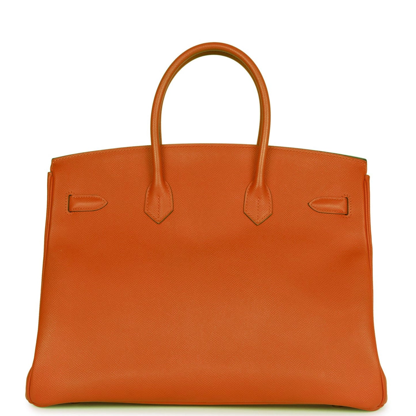 Hermes Top Quality Luxury Birkin Feu Epsom Hardware Gold Travel Bag