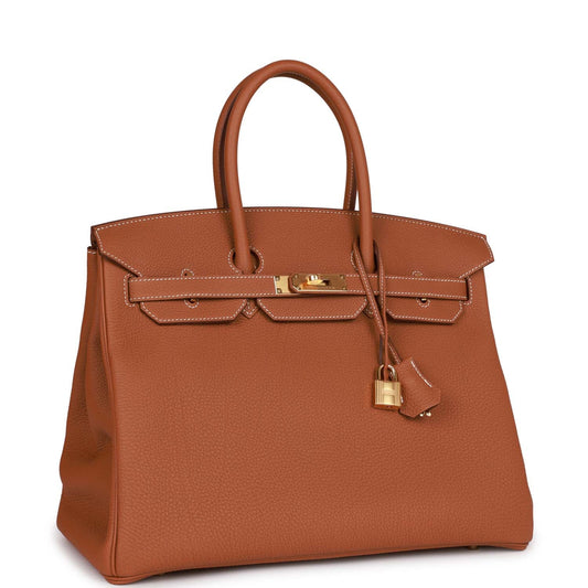 Hermes Birkin Togo Hardware Handbag Gold Travel Bag 2