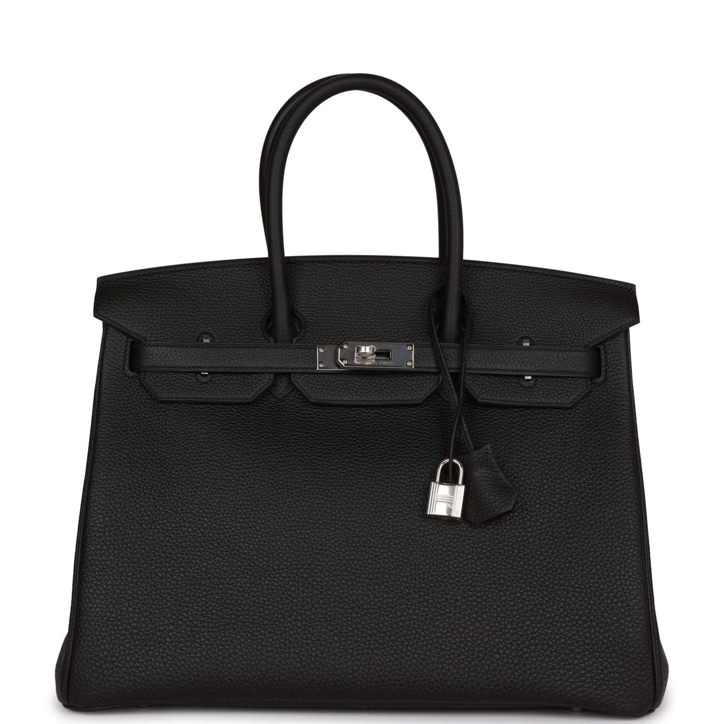 Hermes Birkin Togo Palladium Hardware Handbag Black Travel Bag Palladium Hardware 17