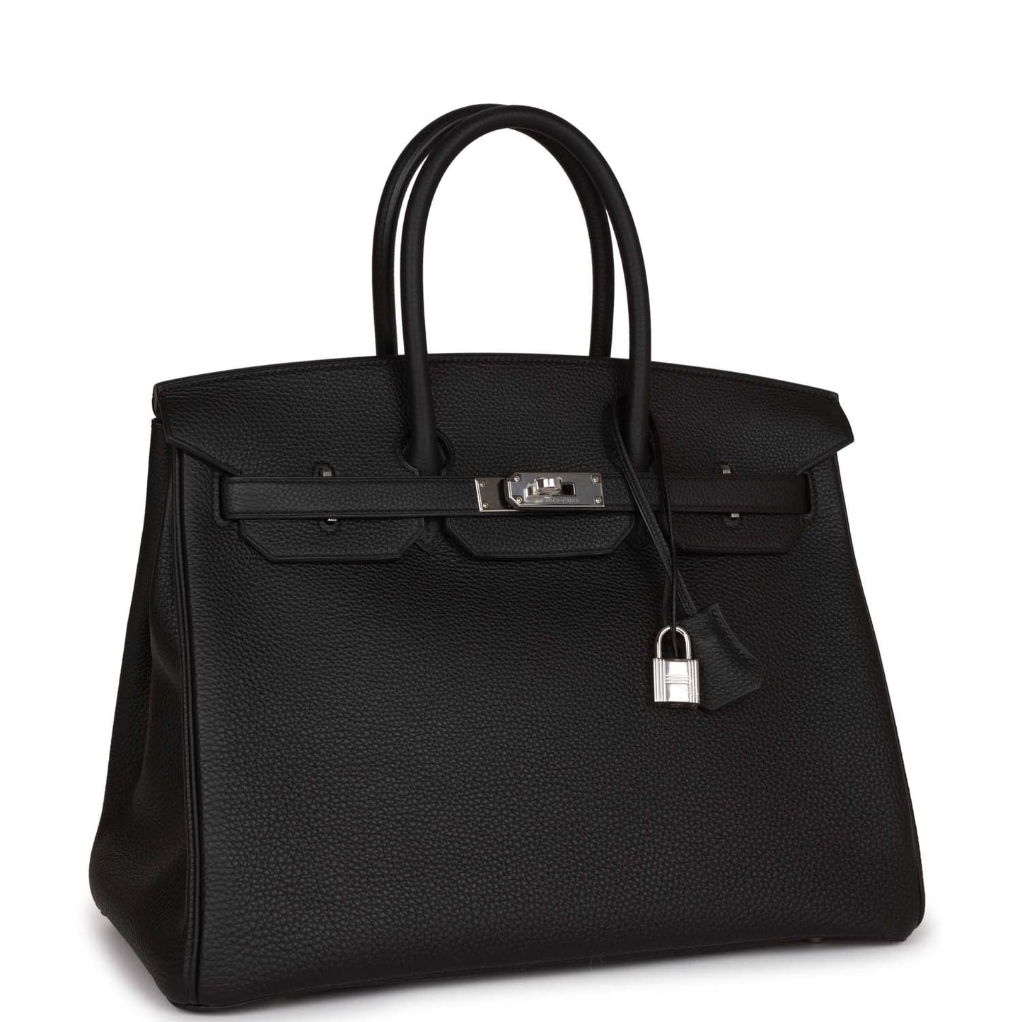 Hermes Birkin Togo Palladium Hardware Handbag Black Travel Bag Palladium Hardware 17