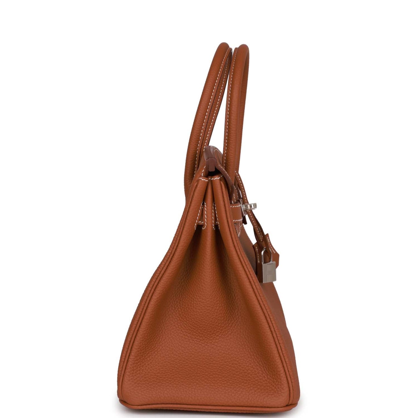 Hermes Birkin Togo Palladium Hardware Handbag Gold Travel Bag