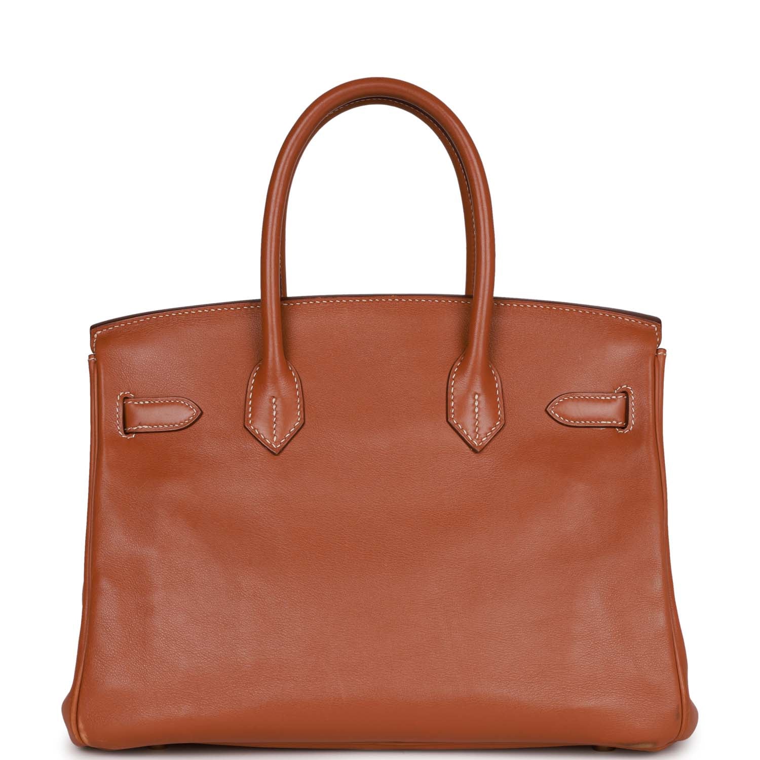Hermes Top Quality Luxury Birkin Fauve Swift Hardware Gold Travel Bag