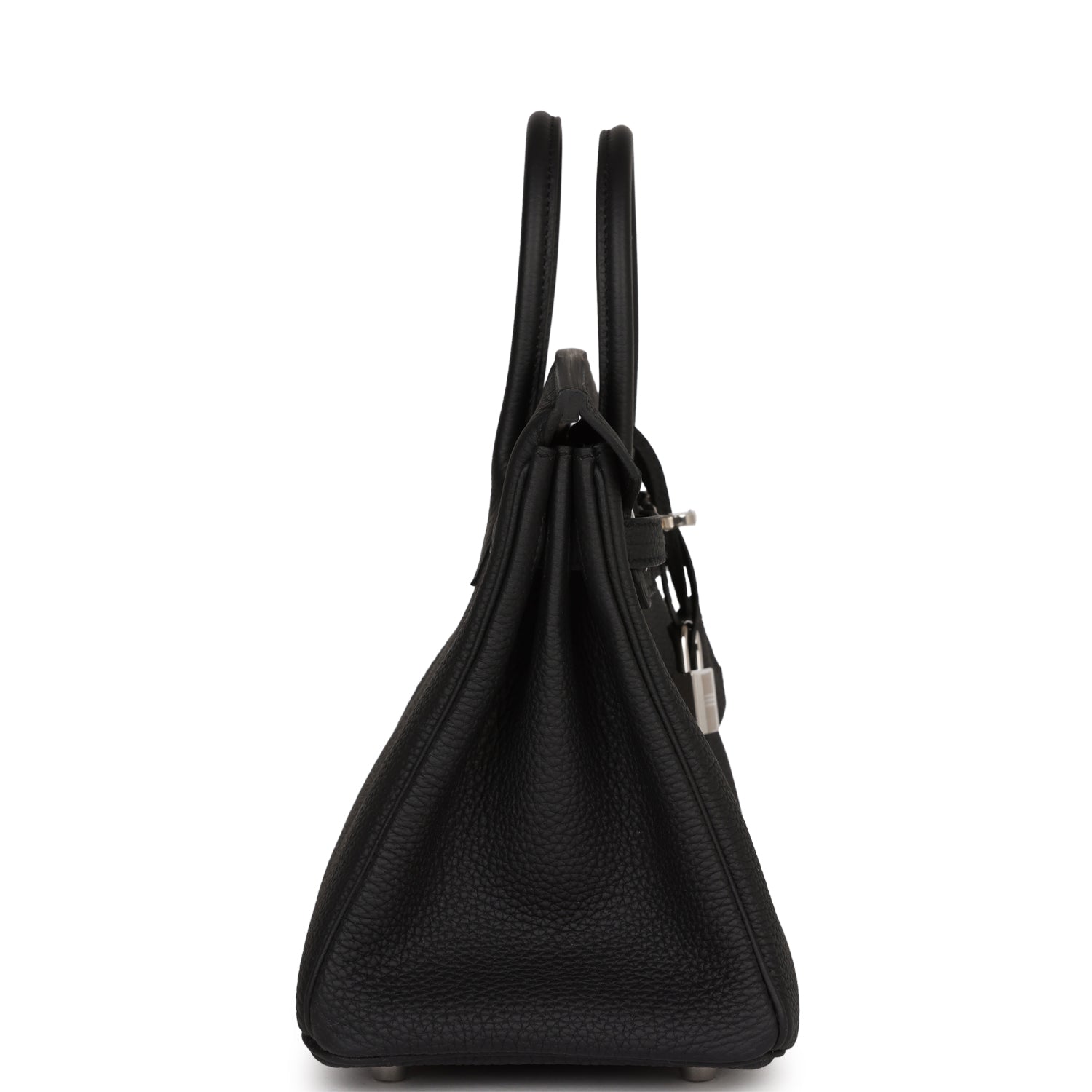 Hermes Birkin Togo Palladium Hardware Handbag Black Travel Bag 31