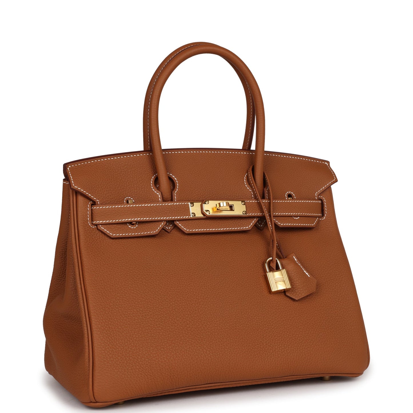 Hermes Birkin Togo Hardware Handbag Gold Travel Bag