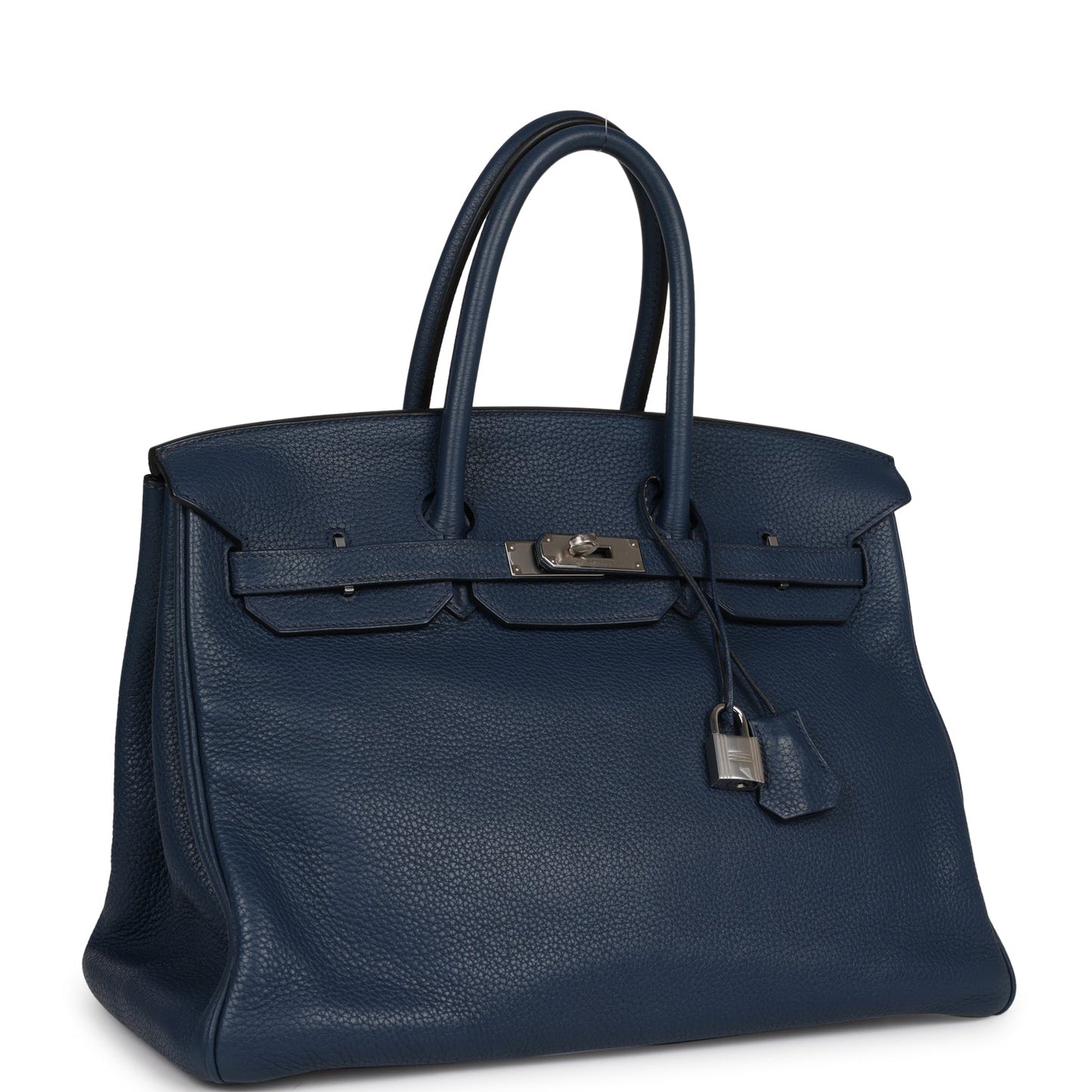 Hermes Top Quality Luxury Birkin Bleu De Prusse Travel Bag