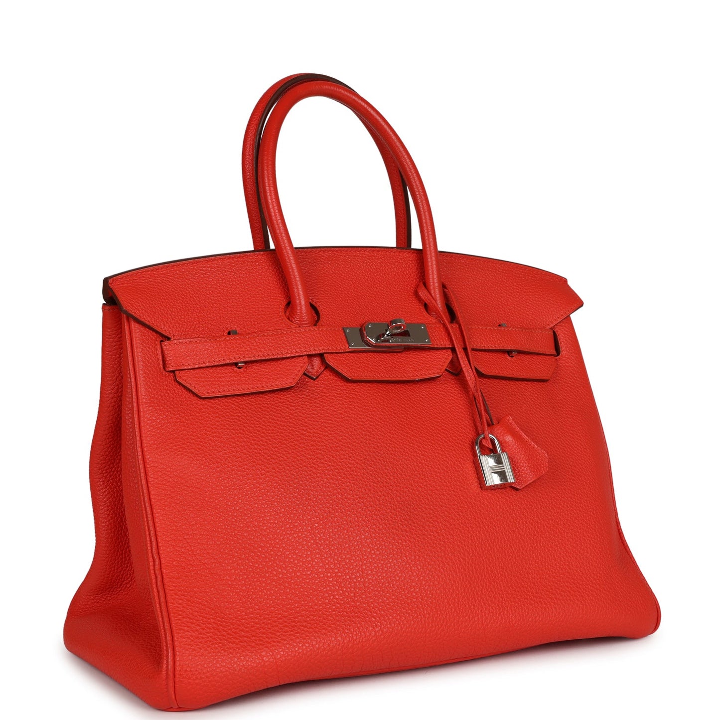 Hermes Top Quality Luxury Birkin Rouge Tomate Togo Travel Bag
