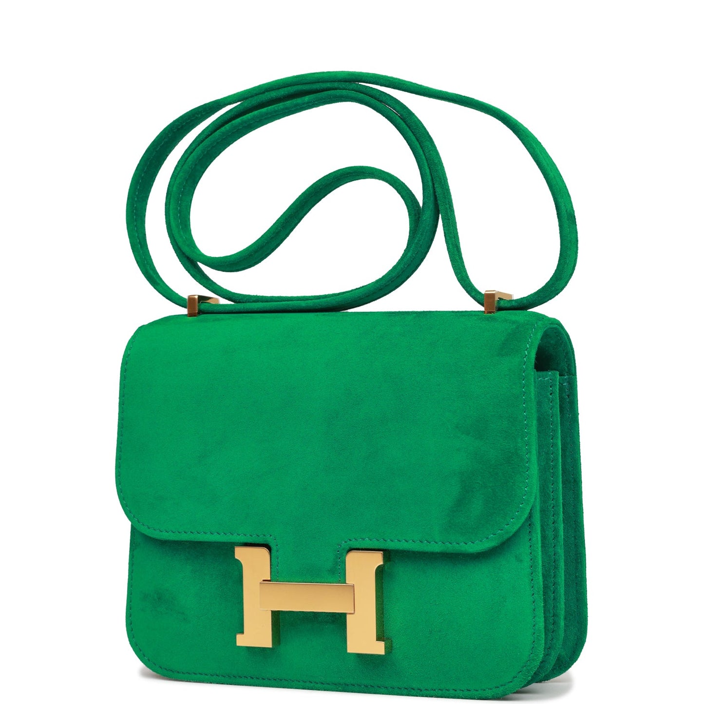Hermes Constance Cactus Doblis Hardware Handbag Gold Travel Bag