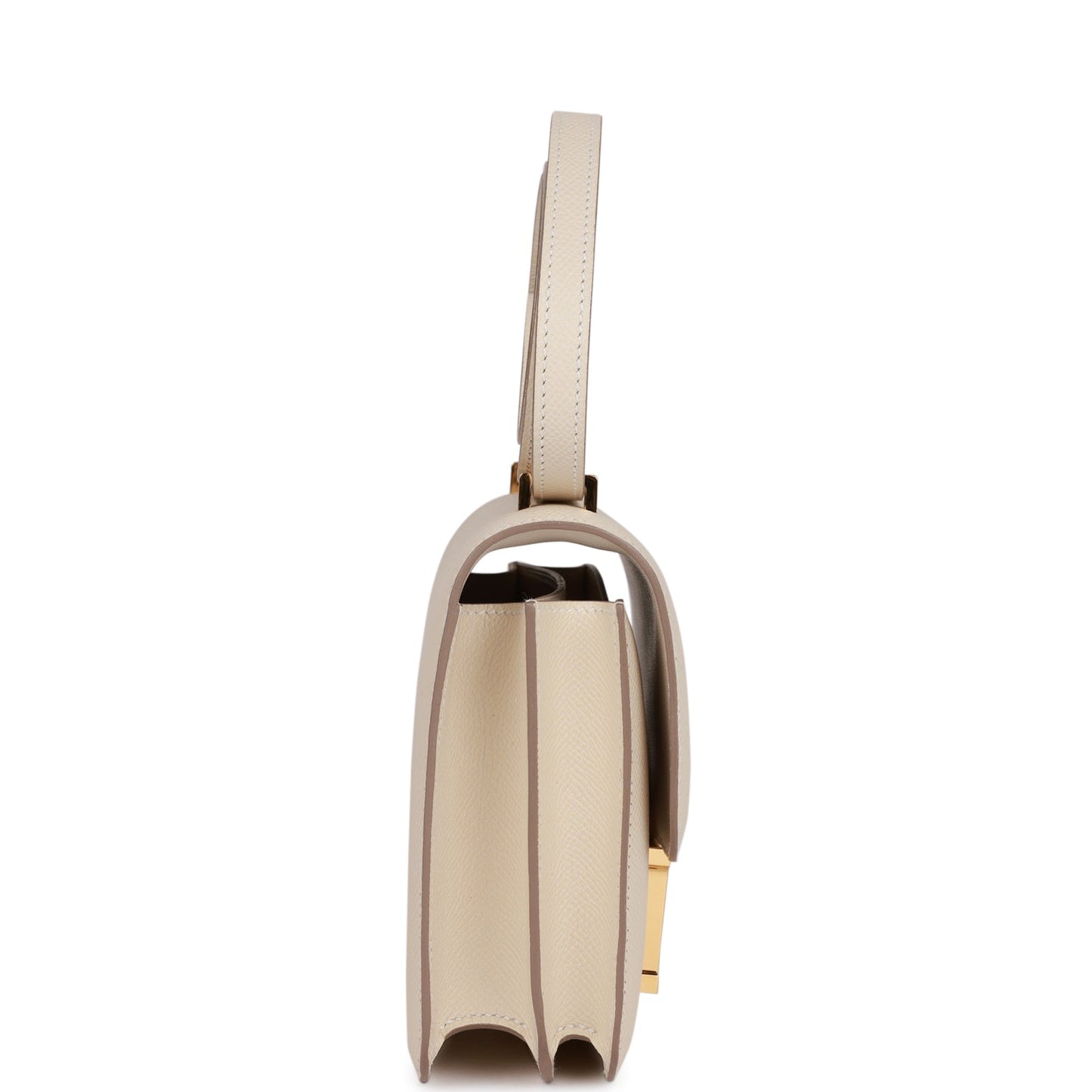 Hermes Constance Craie Epsom Hardware Handbag Gold Travel Bag