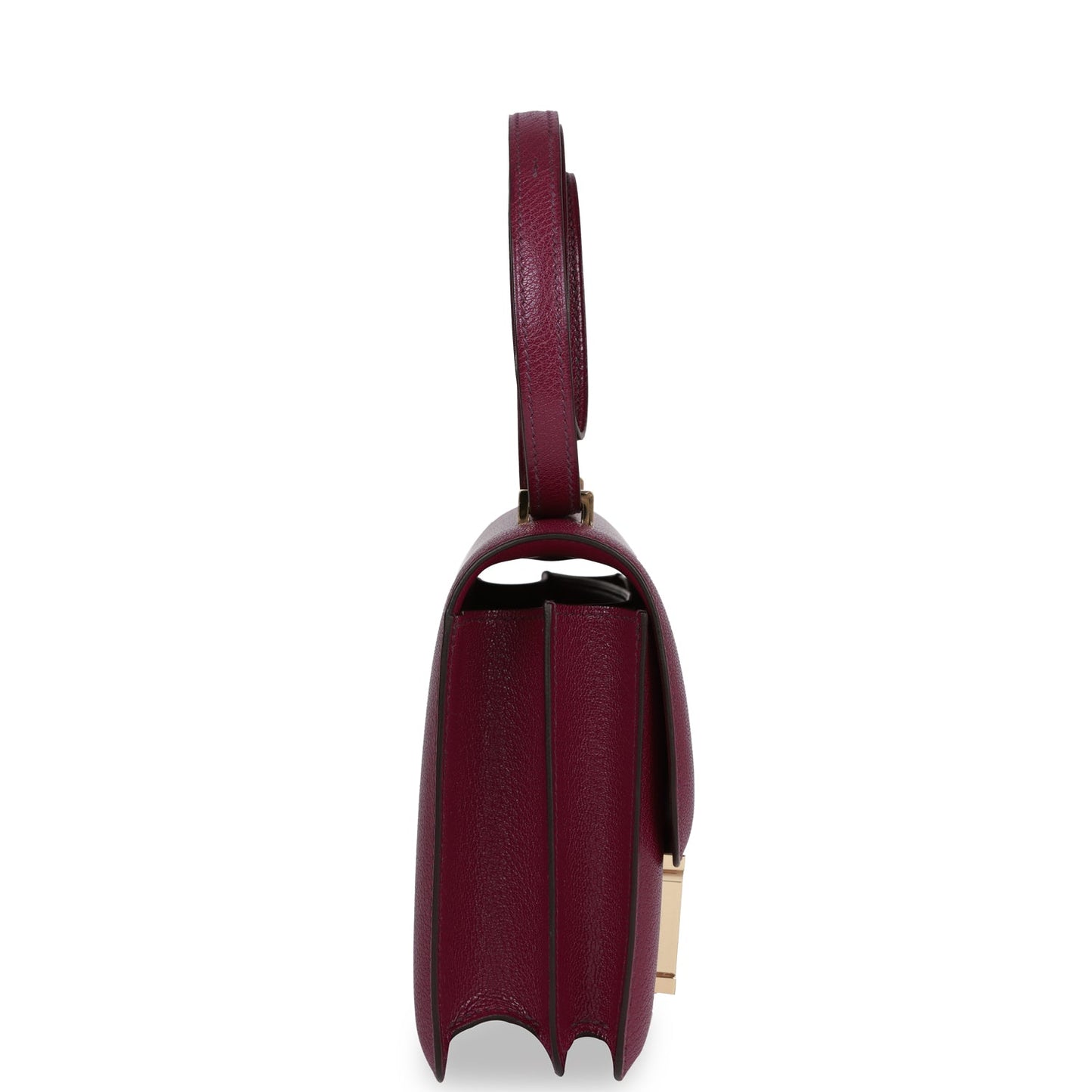 Hermes Constance Anemone Chevre Chamkila Permabrass Hardware Handbag Travel Bag