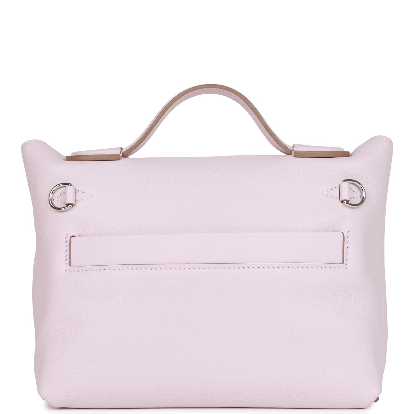 Hermes Luxury Bag Mauve Pale Verso Evercolor And Mini Travel Bag