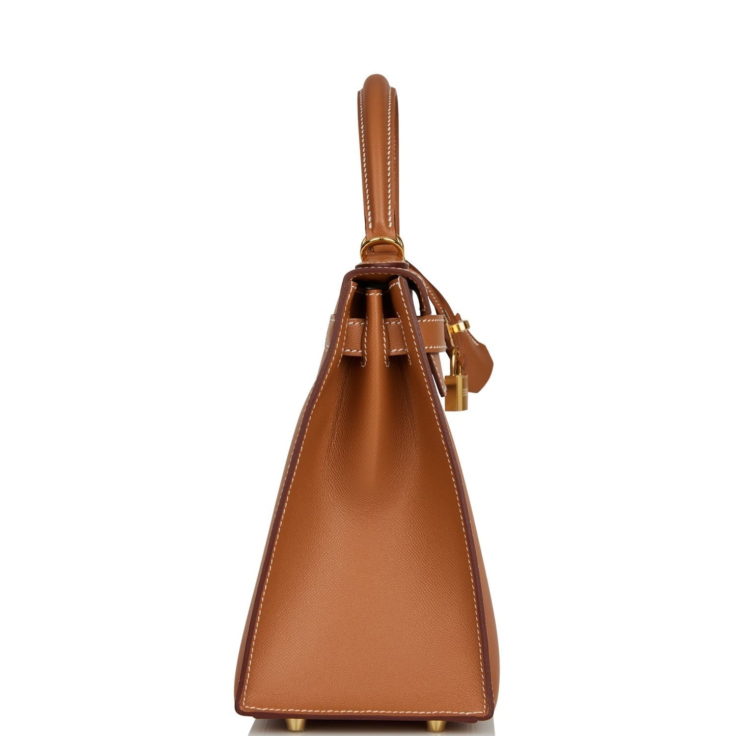 Hermes Kelly Sellier Madame Hardware Handbag Gold Travel Bag