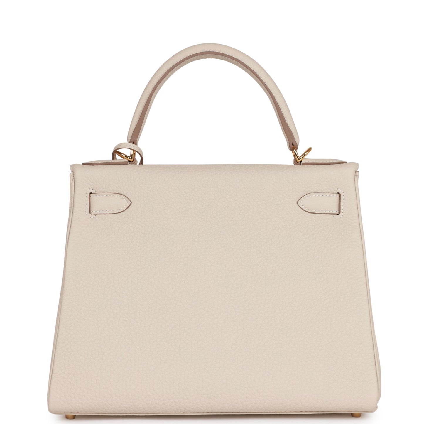Hermes Kelly Retourne Craie Togo Hardware Handbag Gold Travel Bag Gold Hardware 3