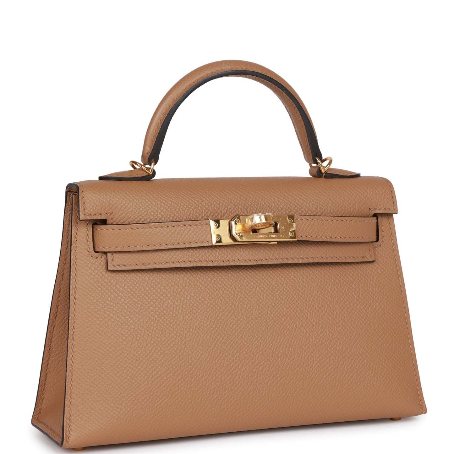 Hermes Kelly Sellier Chai Epsom Hardware For Handbag Gold Travel Bag