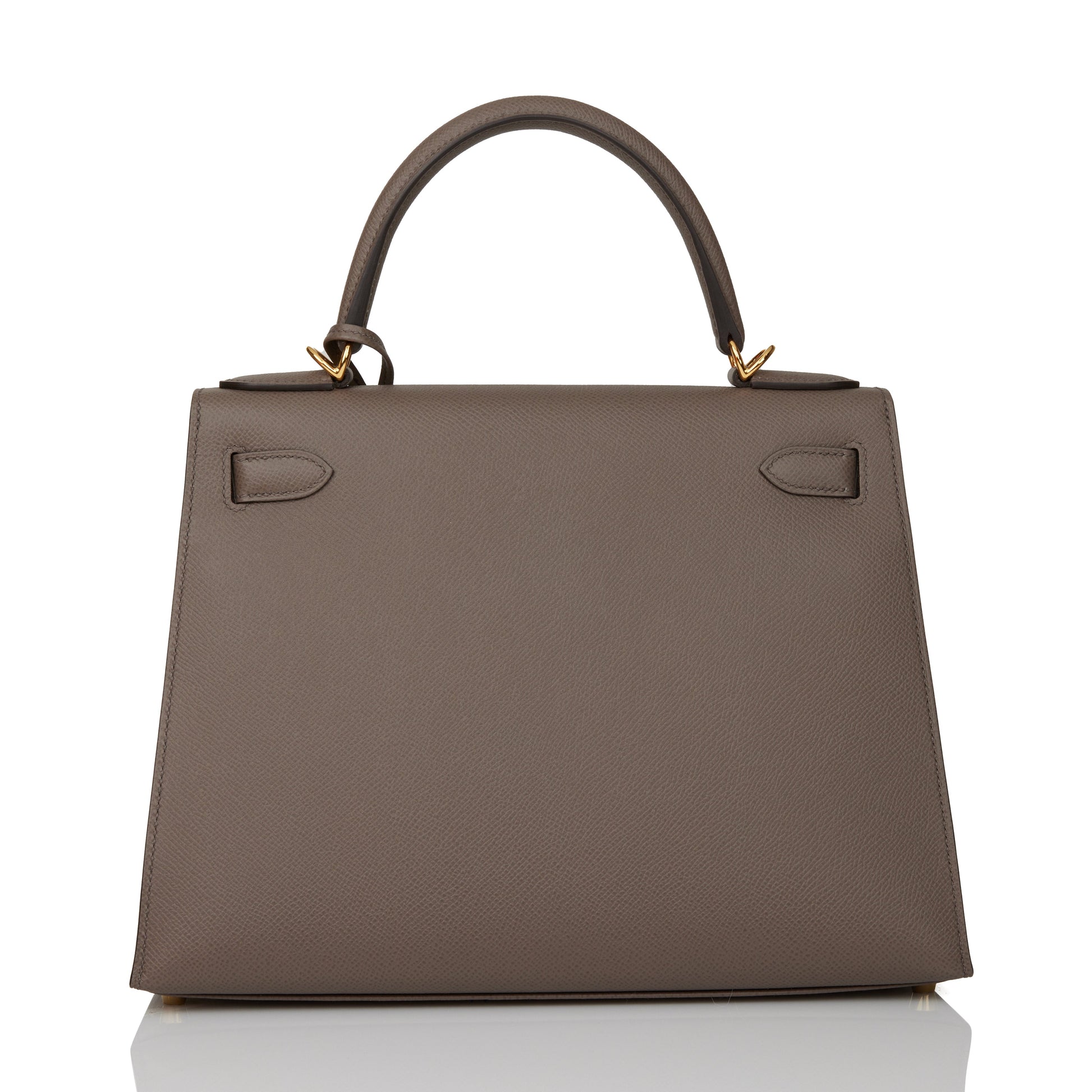Hermes Kelly Sellier Etain Epsom Hardware Handbag Gold Travel Bag