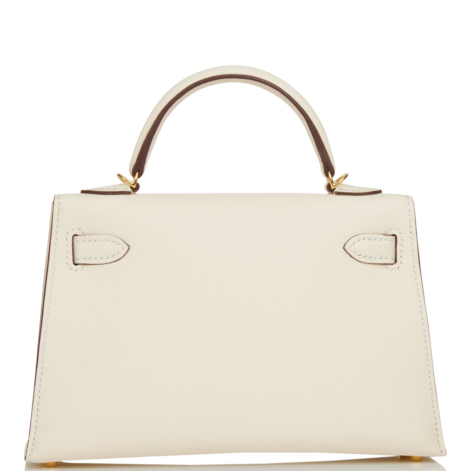 Hermes Kelly Sellier Nata Epsom Hardware Handbag Gold Travel Bag Gold Hardware