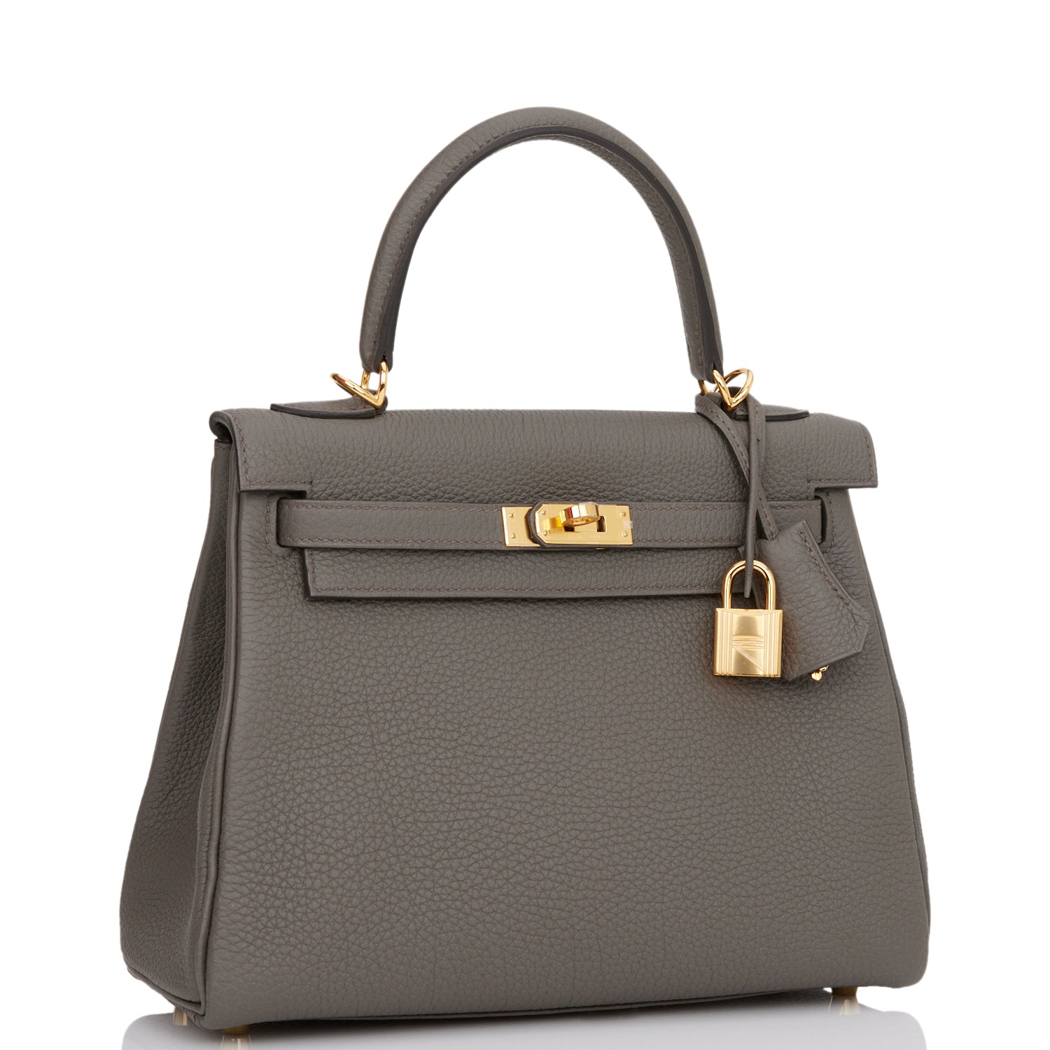 Hermes Kelly Retourne Etain Togo Hardware Handbag Gold Travel Bag Hardware 1