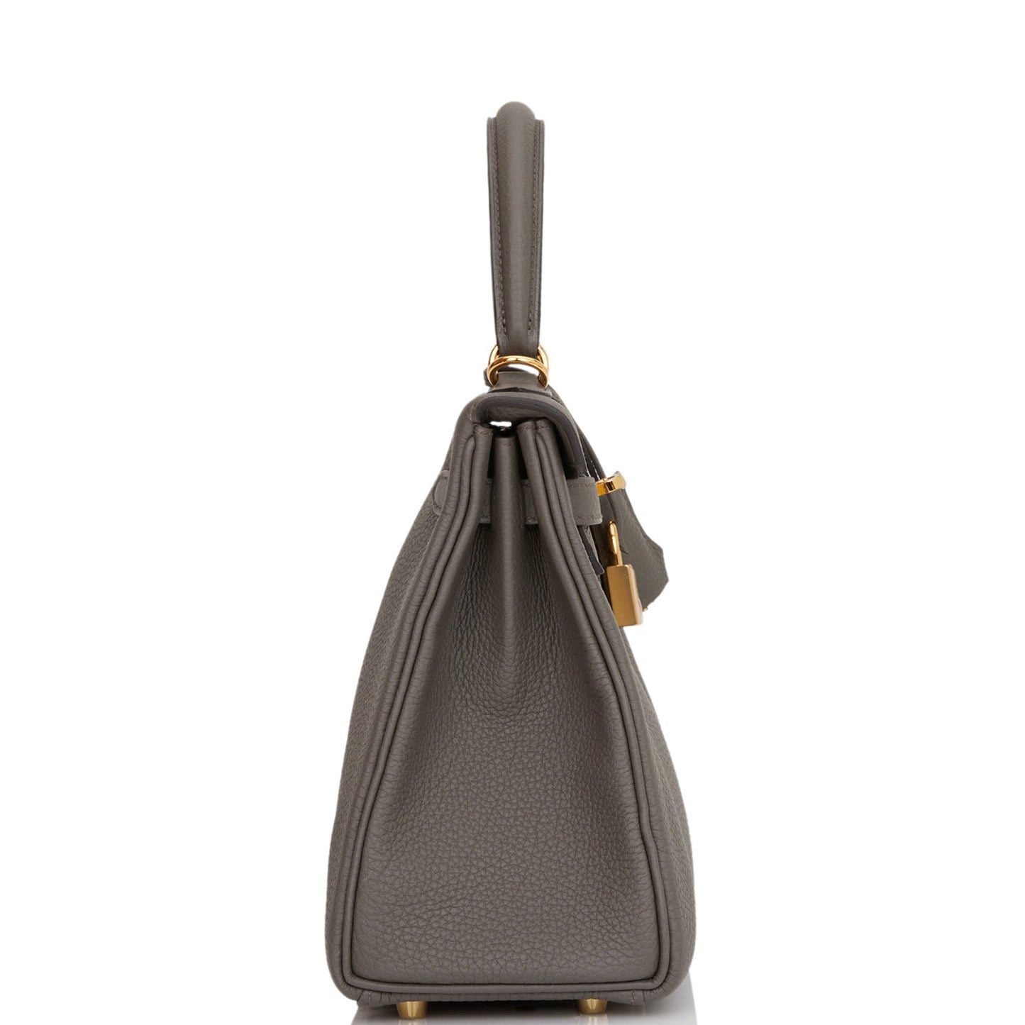 Hermes Kelly Retourne Etain Togo Hardware Handbag Gold Travel Bag Hardware 1