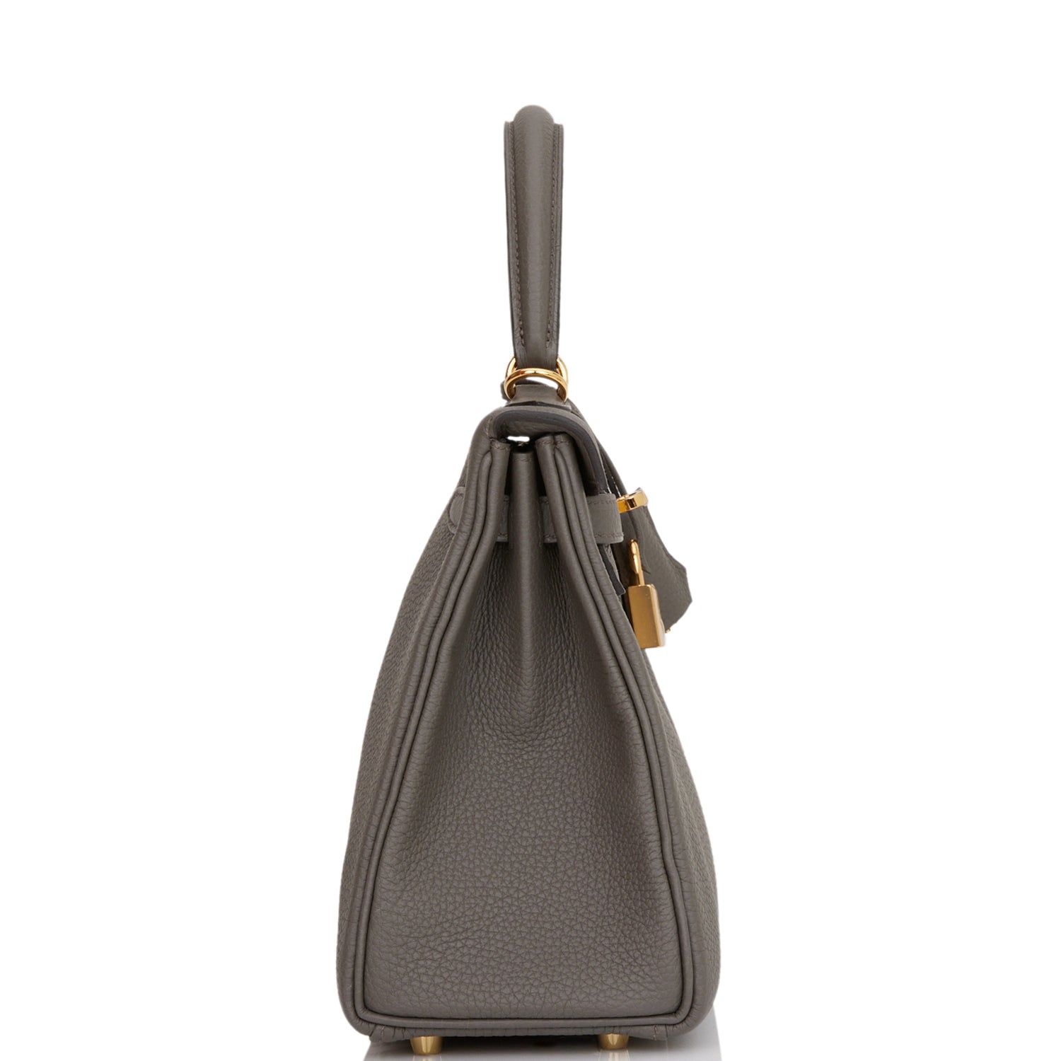 Hermes Kelly Retourne Etain Togo Hardware Handbag Gold Travel Bag Hardware 1