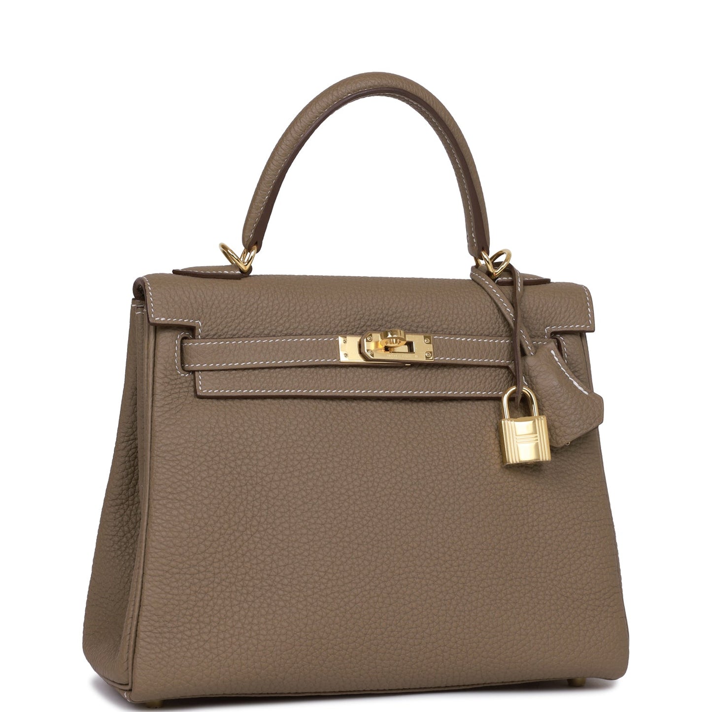Hermes Kelly Retourne Etoupe Togo Hardware Handbag Gold Travel Bag Gold Hardware