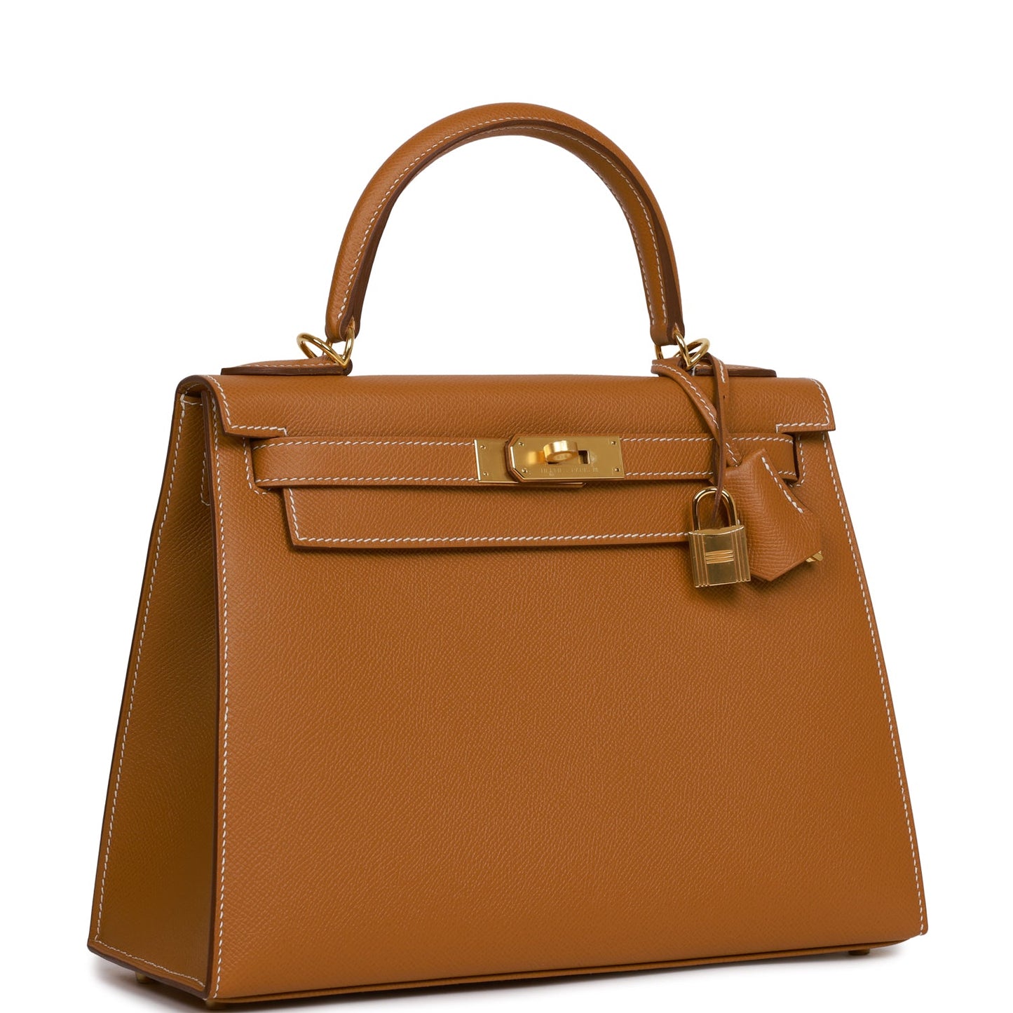Hermes Kelly Sellier Epsom Hardware Handbag Gold Travel Bag Hardware 5