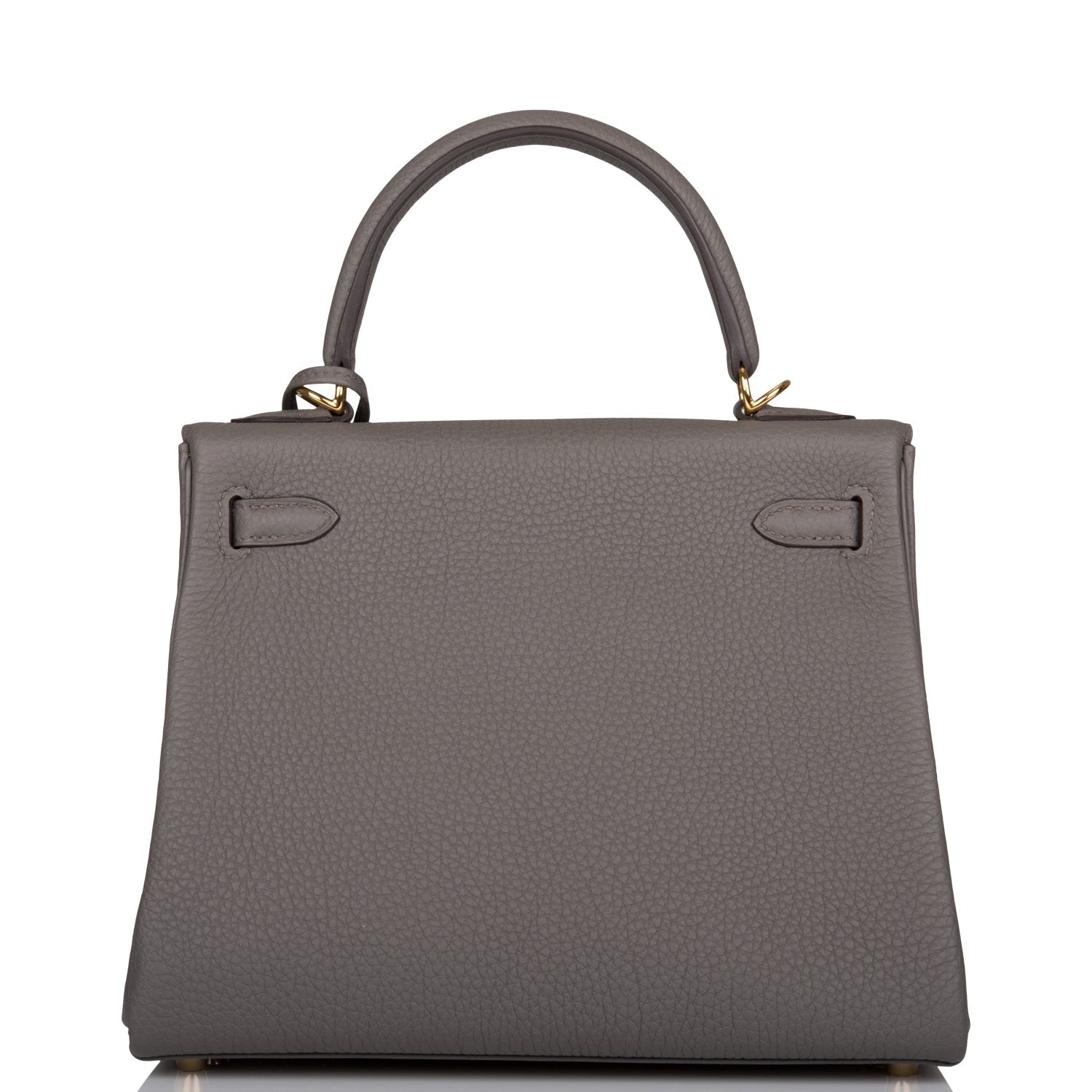 Hermes Kelly Retourne Etain Togo Hardware Handbag Gold Travel Bag 4