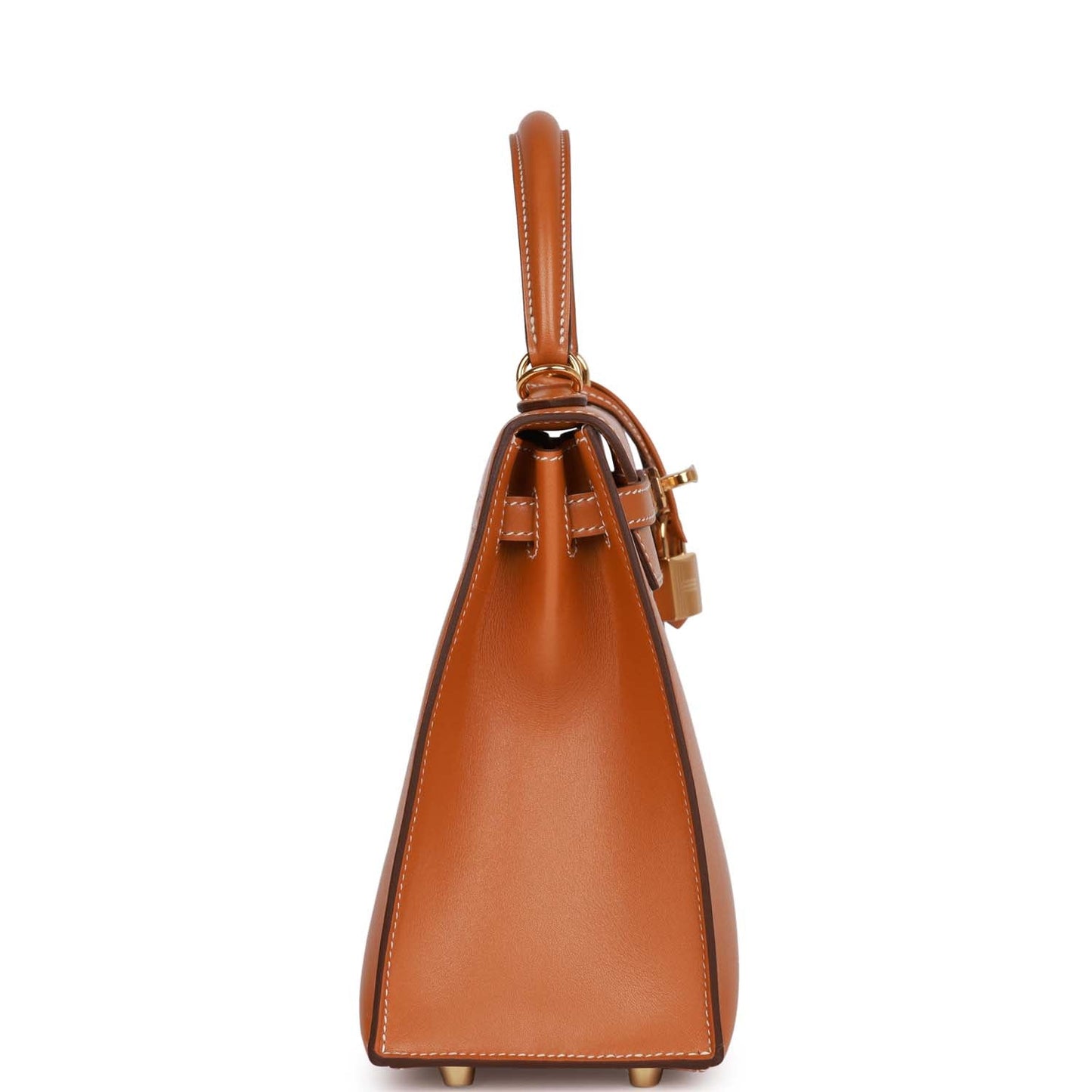 Hermes Kelly Sellier Natural Sable Butler Hardware Handbag Gold Travel Bag