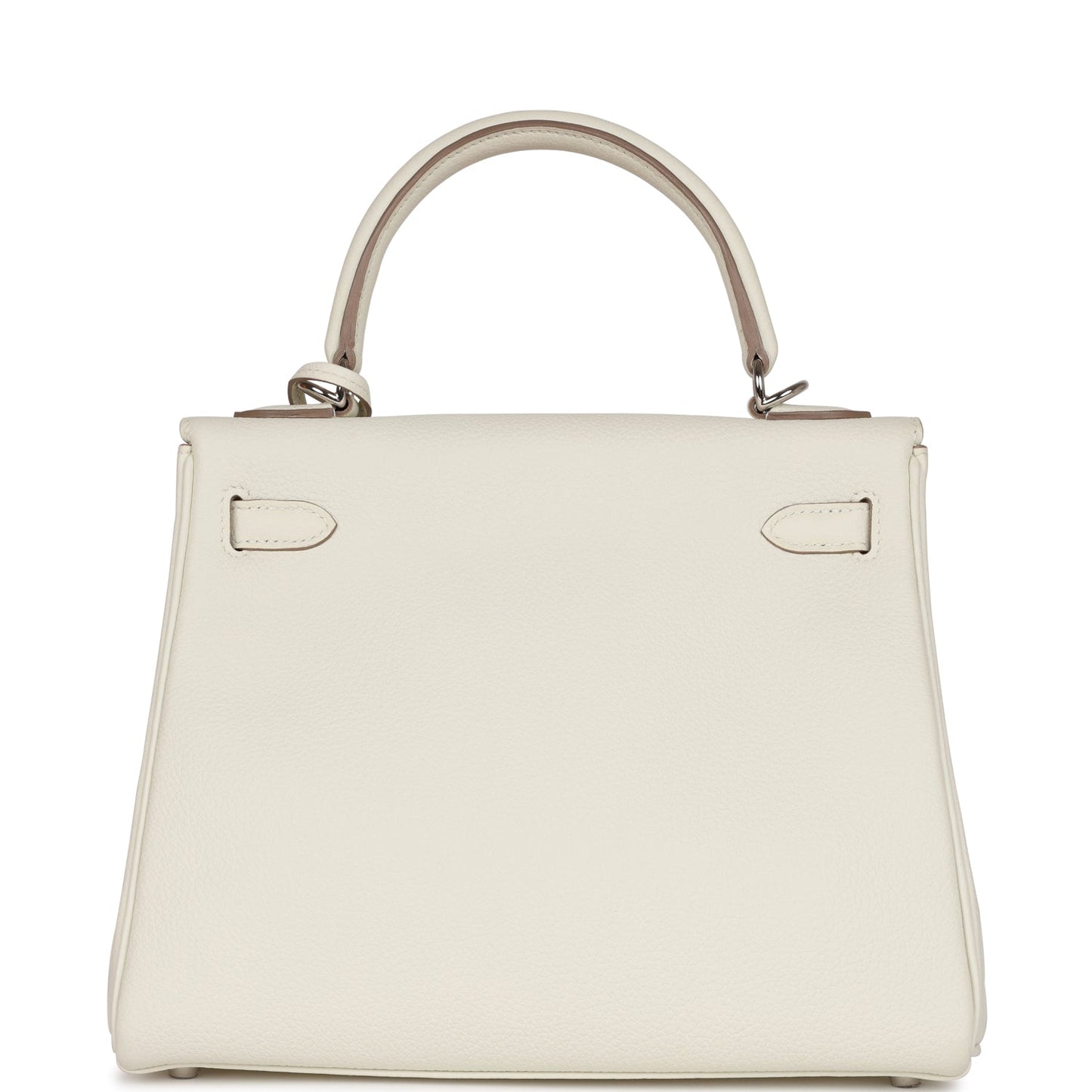 Hermes Kelly Retourne Mushroom Togo Palladium Hardware Handbag Travel Bag Gold Hardware