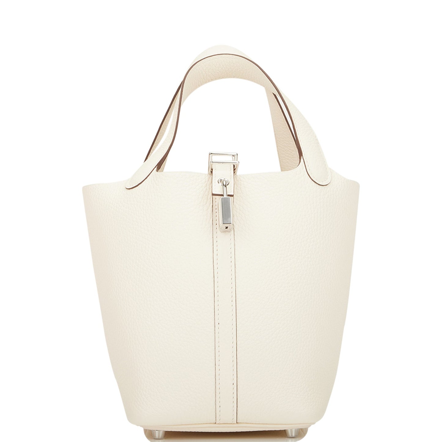 Hermes Picotin Nata Clemence Palladium Hardware Handbag Travel Bag Hardware 2