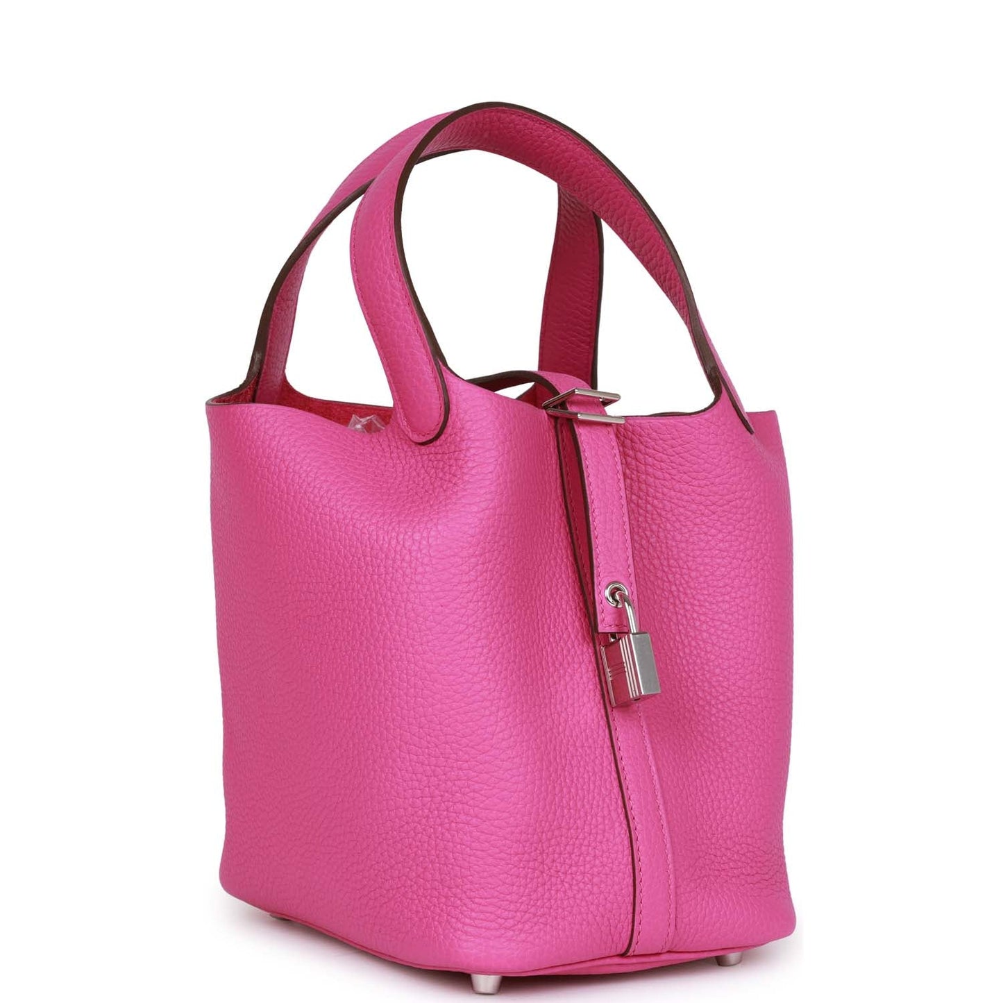Hermes Picotin Magnolia Clemence Palladium Hardware Handbag Travel Bag