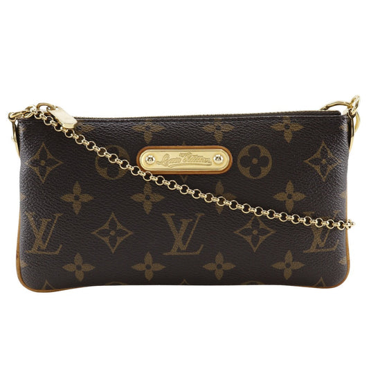 Louis Vuitton Pouch M60094 Pochette Mira MM Monogram Canvas Brown Shoulder Bag