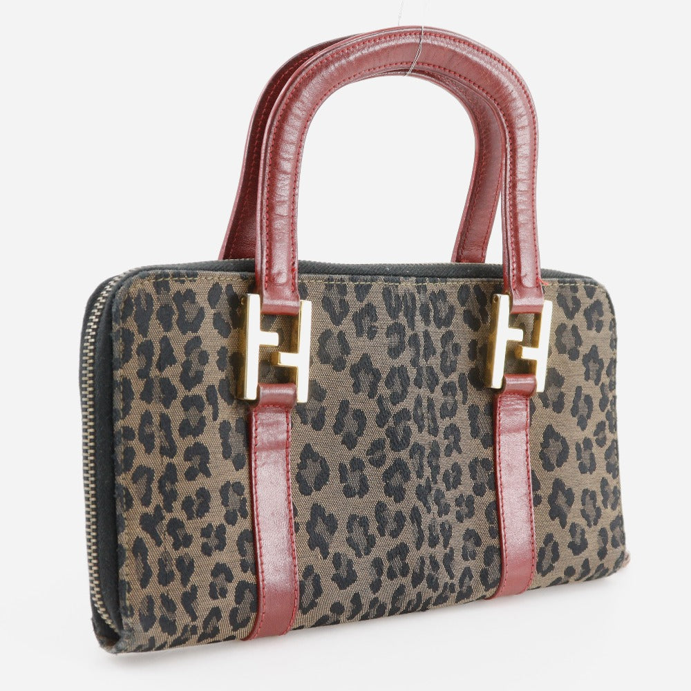Fendi Wallet Bag Handbag Canvas Nylon Travel Bag