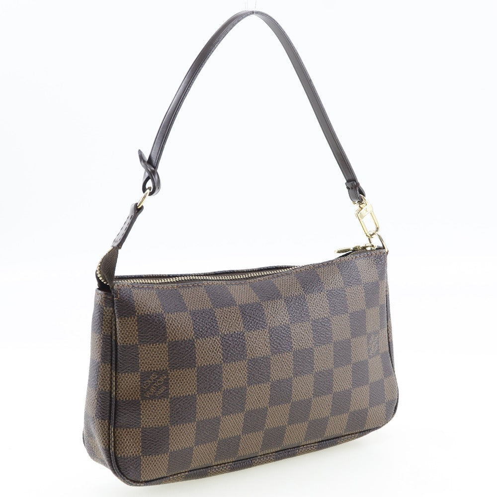Louis Vuitton Pouch N51983 Damier Accessory pouch Canvas Brown Handbag