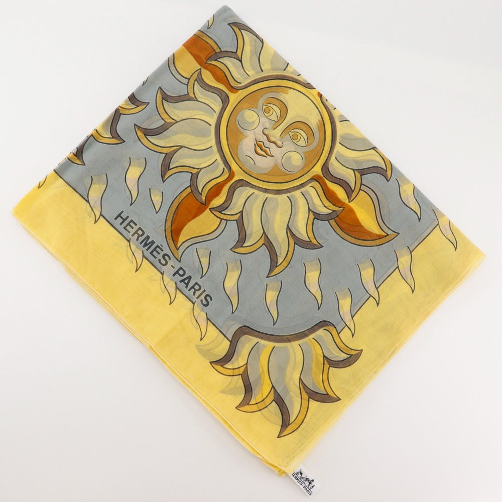 Stall Cotton Yellow Sun Pareo Women Handbag Travel Bag