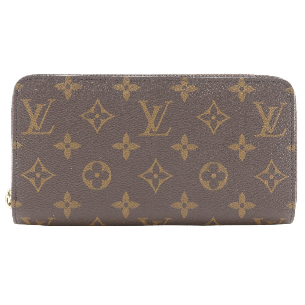 Louis Vuitton Long Purse M42616 Zippy Monogram Canvas Brown Wallet Case 8