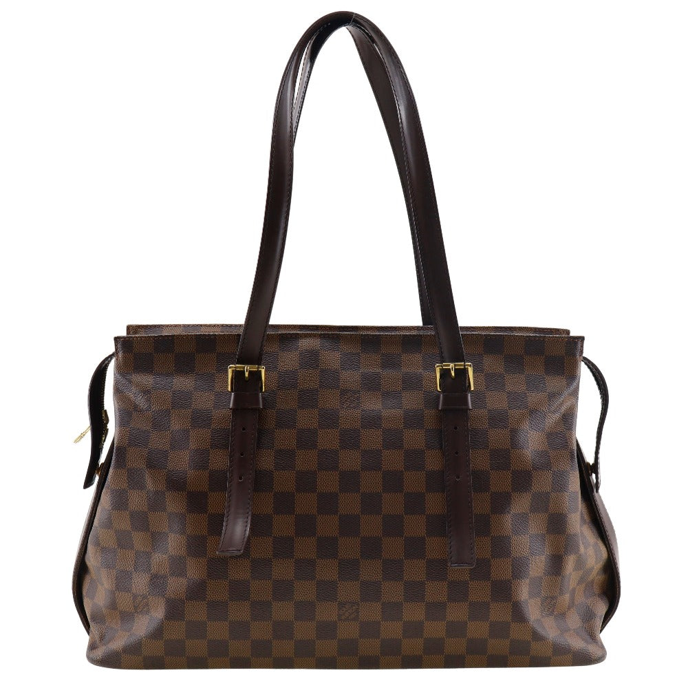 Louis Vuitton N51119 Damier Chelsea Canvas Brown Shoulder Bag