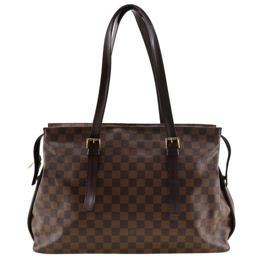 Louis Vuitton N51119 Damier Chelsea Canvas Brown Shoulder Bag