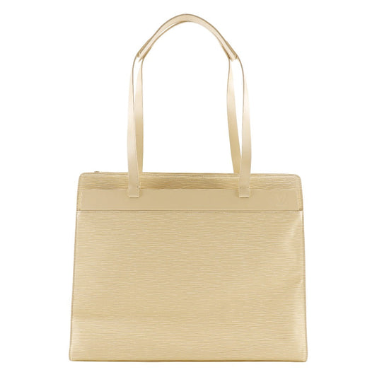 Louis Vuitton M5249A Epi Croisette PM Leather Cream Tote Bag