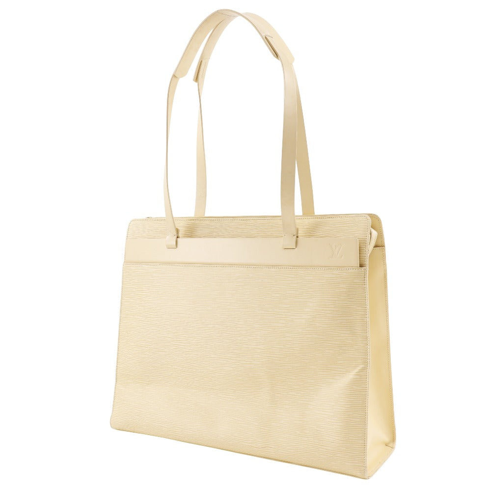 Louis Vuitton M5249A Epi Croisette PM Leather Cream Tote Bag