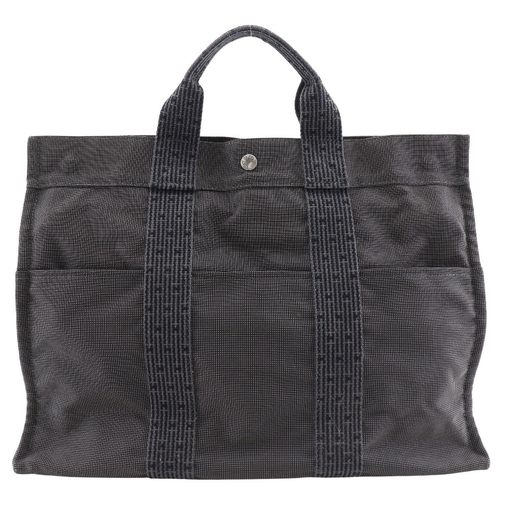 Tote Bag Gray Her Linemm Mens(Unisex) Canvas Nylon