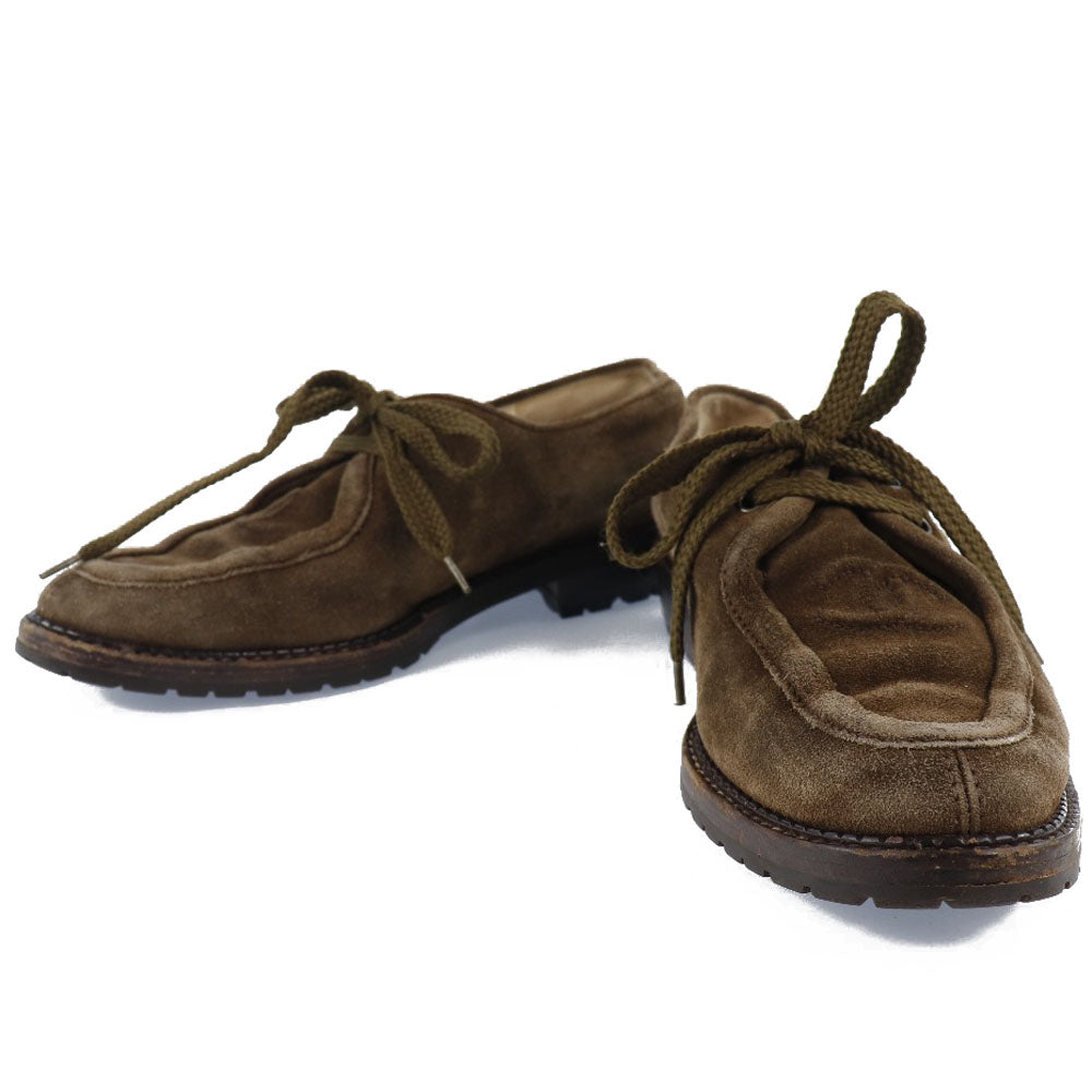 Chanel Suede Moccasins with Coco Mark Shoes