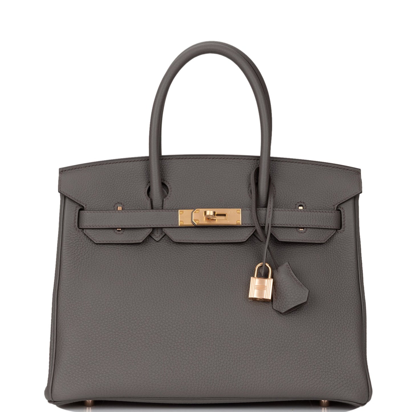 Hermes Birkin Etain Togo Rose Hardware Handbag Gold Travel Bag Hardware 2